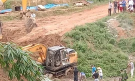 Hiện trường sự việc -Ảnh: TL