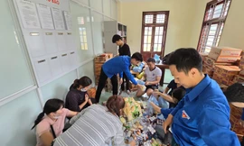Tuổi trẻ tỉnh Thái Nguyên nỗ lực giúp người dân vượt qua bão lũ