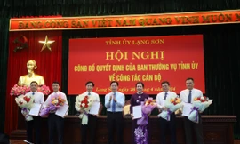 Lạng Sơn luân chuyển, bổ nhiệm nhiều vị trí lãnh đạo. Ảnh: Duy Chiến 