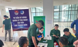 Sôi nổi ngày hội thanh niên công nhân Lạng Sơn. Ảnh: Duy Chiến 