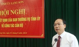 Bổ nhiệm lãnh đạo ở Lạng Sơn