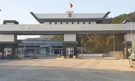 Hai nước Việt- Trung thống nhất nâng cấp cửa khẩu Trà Lĩnh- Long Bang lên cửa khẩu quốc tế. 