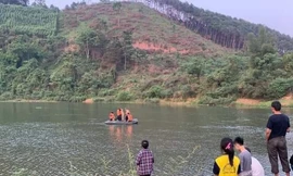 Hiện trường vụ đuối nước.