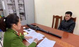 Đối tượng Hoàng Văn Đội -ảnh: H.M