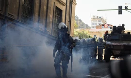 Tổng thống Bolivia Luis Arce tuyên bố đã xử lý được hành động đảo chính tại La Paz 26/6. (Ảnh: Reuters)