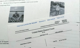 Chân dung Nasir Ahmad Tawhedi trong tài liệu của FBI. (Ảnh: AP)