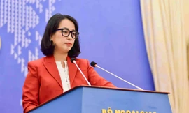 Người phát ngôn Bộ Ngoại giao Phạm Thu Hằng. (Ảnh: Mofa)