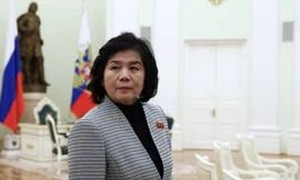 Ngoại trưởng Triều Tiên Choe Son Hui. (Ảnh: Sputnik)