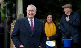 Hoàng tử Anh Andrew. (Ảnh: AP)