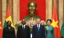 Tổng Bí thư, Chủ tịch nước Tô Lâm chủ trì lễ đón Tổng thống Guinea-Bissau