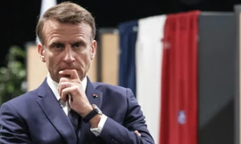 Tổng thống Pháp Emmanuel Macron. (Ảnh: REA)