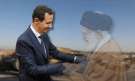 Hình ảnh minh họa Tổng thống Syria Bashar al-Assad và Đại giáo chủ Iran Ayatollah Ali Khamenei. (Nguồn: Reuters)