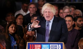 Cựu Thủ tướng Anh Boris Johnson. (Ảnh: Reuters)