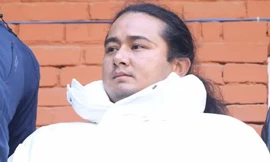 Ram Bahadur Bamjon khi bị bắt. (Ảnh: Khabarhub)