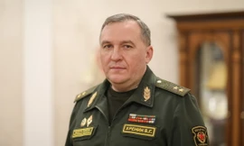 Bộ trưởng Quốc phòng Belarus Viktor Khrenin. (Ảnh: sb.by)