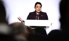 Tổng thống Honduras Xiomara Castro. (Ảnh: AP)