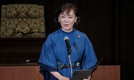 Bà Akie Abe - phu nhân cố Thủ tướng Nhật Bản Shinzo Abe. (Ảnh: Reuters)