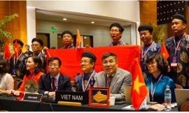 Đoàn Việt Nam do Thứ trưởng Ngoại giao Nguyễn Minh Vũ dẫn đầu tham dự kỳ họp. (Ảnh: Mofa)