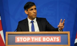 Thủ tướng Anh Rishi Sunak. (Ảnh: AP)