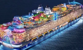 Du thuyền lớn nhất thế giới Icon of the Seas. (Ảnh: Royal Caribbean)