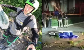 Anh Nathy Odinson chết thảm vì sự cố dù không bung. (Ảnh: FB, The Nation)