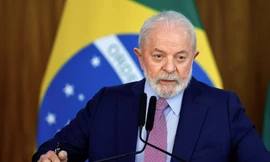 Tổng thống Brazil Luiz Inácio Lula da Silva. (Ảnh: Reuters)
