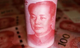 Đồng nhân dân tệ mất giá nghiêm trọng. (Ảnh: Reuters)