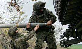 Lính Nga ở Ukraine. (Ảnh: Sputnik)