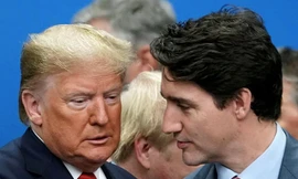 Thủ tướng Canada Justin Trudeau có quan hệ không tốt đẹp với Ông Trump. (Ảnh: Reuters)