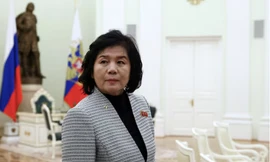 Ngoại trưởng Triều Tiên Choe Son Hui. (Ảnh: Sputnik)