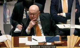 Đại sứ Nga tại Liên Hợp Quốc Vassily Nebenzia. (Ảnh: Reuters)