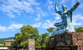 Công viên Hoà Bình Nagasaki. (Ảnh: Plg)