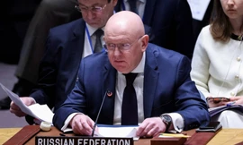 Đại sứ Nga tại Liên Hợp quốc Vasily Nebenzia. (Ảnh: Reuters)