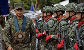 Tướng Romeo Brawner, Tham mưu trưởng các lực lượng vũ trang Philippines. (Ảnh: Reuters)