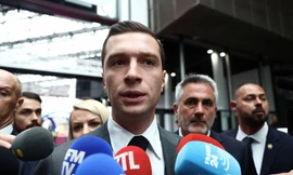 Ông Jordan Bardella được đảng RN dự kiến cho vị trí thủ tướng Pháp. (Ảnh: Reuters)