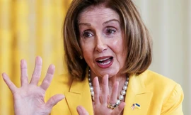 Cựu Chủ tịch Hạ viện Mỹ Nancy Pelosi. (Ảnh: Reuters)