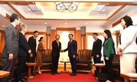 Phó Thủ tướng Lê Minh Khái tiếp Phó Tổng Giám đốc Tập đoàn Idemitsu