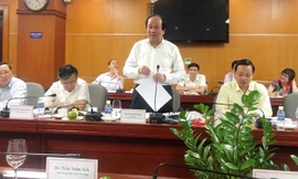  Bộ trưởng, Chủ nhiệm Văn phòng Chính phủ (VPCP) Mai Tiến Dũng chỉ đạo tại buổi làm việc với Bộ Công thương sáng 22/9