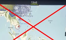 Ô tô con Volkswagen Touareg do Cty TNHH Ô tô Thế giới nhập khẩu để dự triển lãm Vietnam Motor Show 2019 dính "đường lưỡi bò"