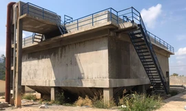 Một hạng mục của dự án cấp nước 99 tỷ đồng tại huyện Ia H’Drai. Ảnh: Đình Văn