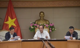 Tổ trưởng Tổ công tác Mai Tiến Dũng đề nghị các Bộ thực hiện nghiêm túc các chỉ đạo của Thủ tướng. - Ảnh: VGP/Nhật Bắc