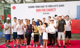 LOTTE Finance – Một thành viên của Tập đoàn LOTTE tham gia hoạt động “Chạy vì cộng đồng của Tập đoàn LOTTE”