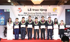 Các thí sinh xuất sắc đạt Giải thưởng Honda Y-E-S năm 2019