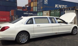 Siêu xe Mercedes-Maybach S600 Pullman vừa nhập về Việt Nam có giá hơn 14 tỷ đồng 