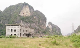 Khu vực nhà máy xi măng Phú Sơn ở Nho Quan, Ninh Bình. Ảnh: Báo Đầu tư