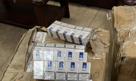 Tang vật thuốc lá MEDLEY trong vụ việc bị lực lượng chức năng thu giữ