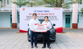 Honda Việt Nam trao tặng ô tô, xe máy và động cơ cho 25 trường Cao đẳng, Trung cấp nghề năm 2024