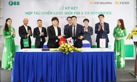 Lãnh đạo F88 và KB Financial Group ký kết hợp tác chiến lược ngày 15/9