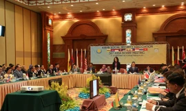 Chủ tịch ASSA nhiệm kỳ 2018-2019, Thứ trưởng, Tổng Giám đốc BHXH Việt Nam Nguyễn Thị Minh chủ trì điều hành hội nghị ASSA 36