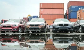 Lô xe BMW nằm cảng Sài Gòn sẽ được tái xuất về Đức